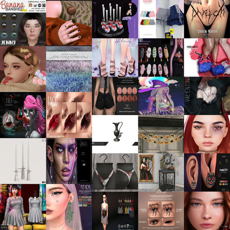 Several Group Gifts @ FLF-o-Ween 2022 Event by Various Designers | Teleport Hub - Second Life Freebies | Second Life Freebies | Scoop.it