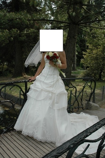 Robe de mariée d'occasion ivoire en tafta T38 | Robes de mariée d'occasion | Scoop.it