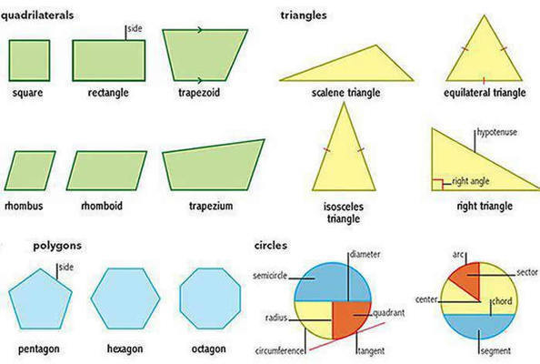 Learning shapes triangles circles polygons quad...