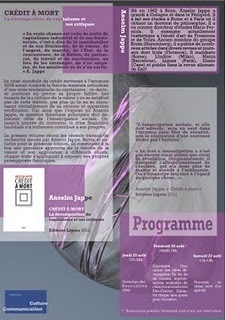 12ème Rencontres d'été : penser l'actuel, avec Anselm Jappe | Philosophie en France | Scoop.it