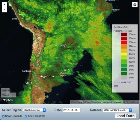 Data Visualization | Precipitation Measurement Missions | IELTS, ESP, EAP and CALL | Scoop.it