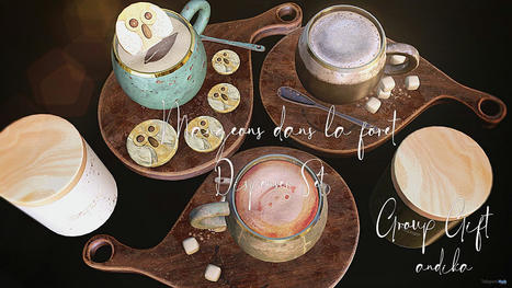 Mangeons Dans La Foret Dispenser Set November 2022 Group Gift by Andika | Teleport Hub - Second Life Freebies | Second Life Freebies | Scoop.it
