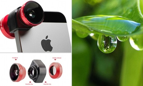 Lens turns phone's camera into a fisheye, wide-angle AND macro camera | Mobile Photography | Scoop.it