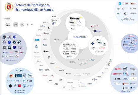 La cartographie des acteurs français de l’intelligence économique | L' IA en formation | Scoop.it