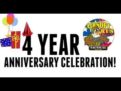 4-YEAR ANNIVERSARY CELEBRATION! – AIRSOFT R US TACTICAL – YouTube | Thumpy's 3D House of Airsoft™ @ Scoop.it | Scoop.it