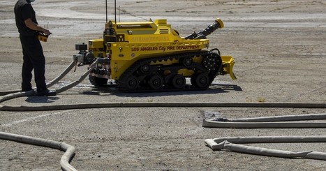 L.A. Fire Department's robot goes where firefighters can't | Remotely Piloted Systems | Scoop.it