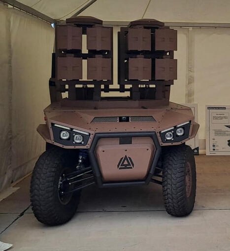 DRAILER MARSEUS : le robot Arquus armé du missile Akeron | DEFENSE NEWS | Scoop.it