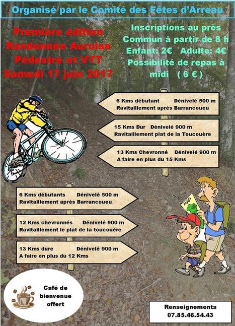 Randonnée auroise (pédestre et VTT) le 17 juin | Vallées d'Aure & Louron - Pyrénées | Scoop.it