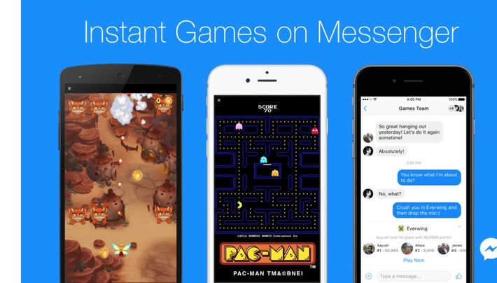 Facebook Messenger launches Instant Games | Médias sociaux : Conseils, Astuces et stratégies | Scoop.it