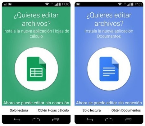 La nueva versión de Google Drive para móviles ya no permite editar documentos | Google tresnak | Scoop.it