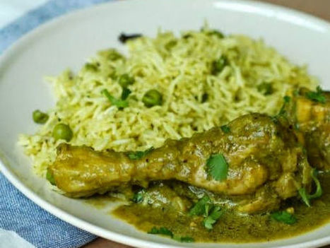 green chicken curry recipe indian