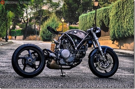 ducati monster chopper