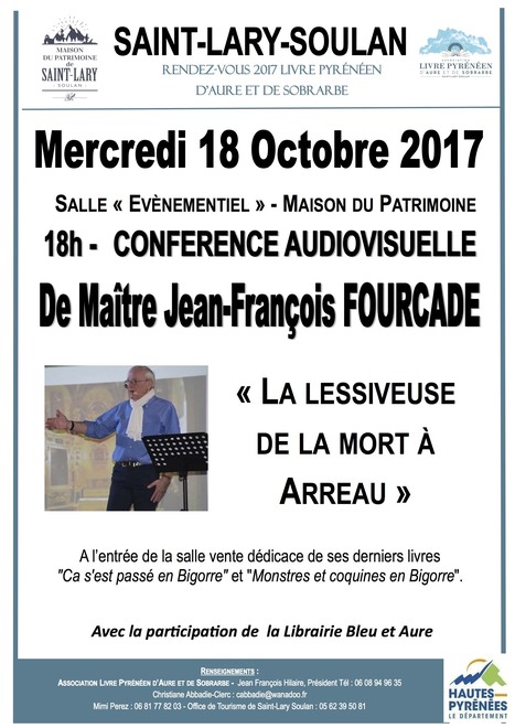 Saint-Lary Soulan : conférence sur "la Lessiveuse de la mort à Arreau" le 18 octobre | Vallées d'Aure & Louron - Pyrénées | Scoop.it