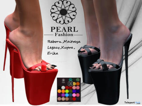 Kory Heels October 2022 Group Gift by Pearl Fashion | Teleport Hub - Second Life Freebies | Second Life Freebies | Scoop.it