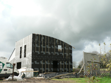 Carnet de chantier N°5- 02 / construction d'une maison RT 2012 ( à Ossature mixte bois/béton ) à Sulniac, Morbihan | Architecture, maisons bois & bioclimatiques | Scoop.it