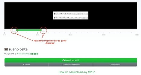 Nueva herramienta online para descargar los vídeos de Youtube en mp3 | TIC & Educación | Scoop.it