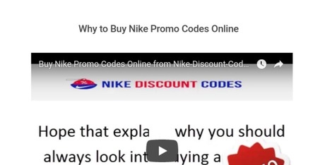 Promo Codes For Nike