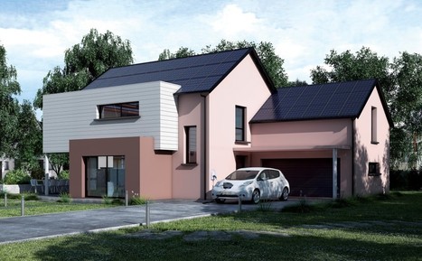 1ère maison positive de France labellisée BEPOS-effinergie et certifiée NF HQE™ à Sélestat (67) | Build Green, pour un habitat écologique | Scoop.it