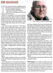 NB writers reflect on teachers that shaped their careers - artsnb | The New Brunswick Literary Times | Scoop.it