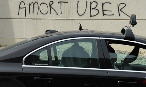 Uber backlash: taxi drivers' protests in Paris part of global revolt | Peer2Politics | Scoop.it