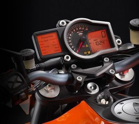 KTM 1290 Super Duke R - Instrument Console | Maxabout Images & Wallpapers | Scoop.it