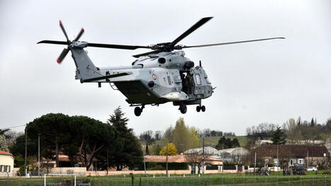 Un h&eacute;licopt&egrave;re de la Marine nationale s&rsquo;est pos&eacute; dans un coll&egrave;ge du Lot-et-Garonne | DEFENSE NEWS | Scoop.it