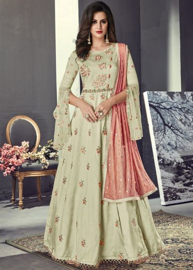 biba anarkali gown