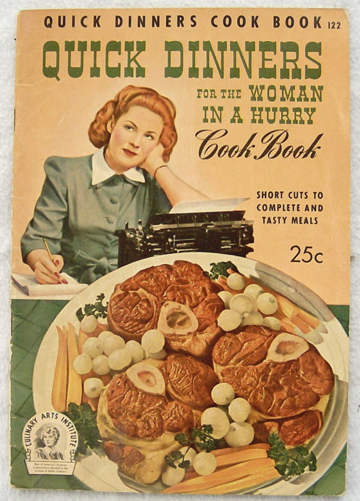 Quick Dinners for the Woman in a Hurry | Antiques & Vintage Collectibles | Scoop.it
