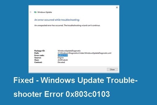 Fixed: Windows 10 Troubleshooter Error Code 0x8