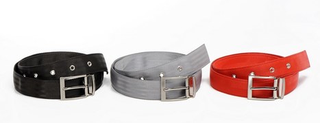 Belts made from recycled tires, truck tubes & seatbelts | 1001 Recycling Ideas ! | Scoop.it