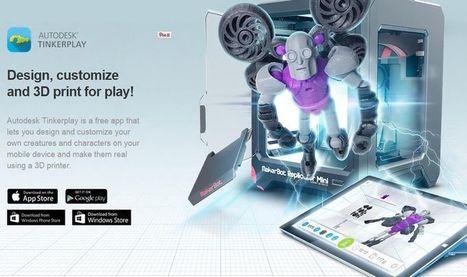 Tinkerplay: app móvil gratuita para diseño de personajes 3D que se pueden imprimir | Las TIC en la Educación | Scoop.it