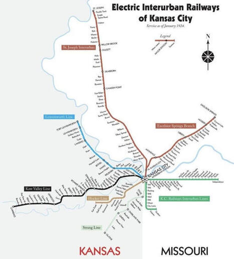Kansas City History Geeks | I recently came across an article that claimed that even at present day averages if Kansas City still maintained it's once expansive Interurban Railwa... | Notebook or My Personal Learning Network | Scoop.it