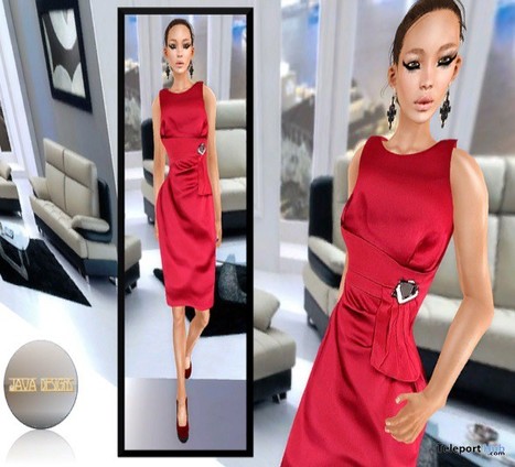 Ruby Red Dress Gift by JAVA Fashion Designs | Teleport Hub - Second Life Freebies | Teleport Hub | Scoop.it
