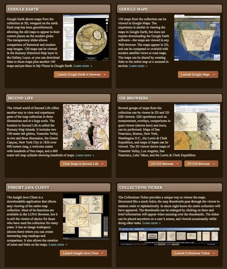 Curation At Work: The David Rumsey Historical Map Collection | Education & Numérique | Scoop.it