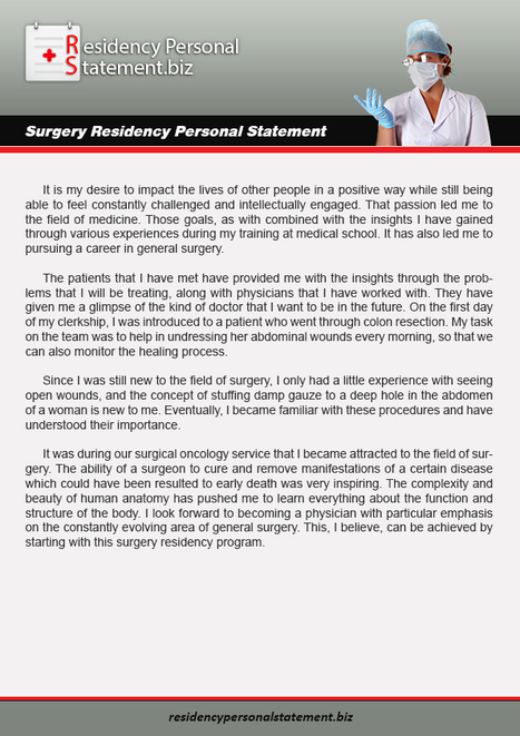 internal medicine personal statement pdf