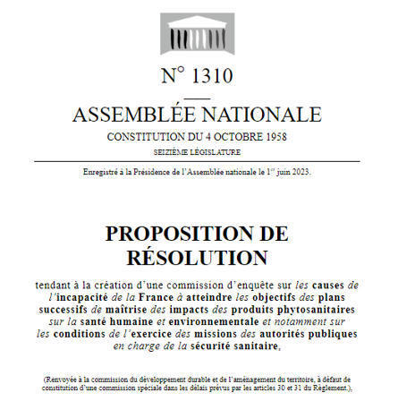 Échecs plans Ecophyto : Une proposition de Commission d'enquête indispensable | EntomoNews | Scoop.it