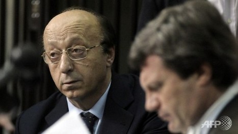 Football: Moggi appeals to human rights court - Channel NewsAsia | The Business of Sports Management | Scoop.it