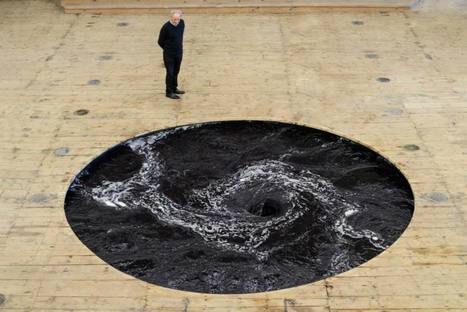 Anish Kapoor: 'Descension', Perpetual Black Water Whirlpool | Art Installations, Sculpture, Contemporary Art | Scoop.it