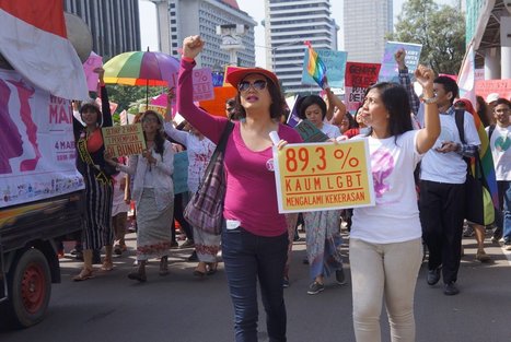 Indonesian Women's March: When women and LGBT people unite | PinkieB.com | LGBTQ+ Life | Scoop.it