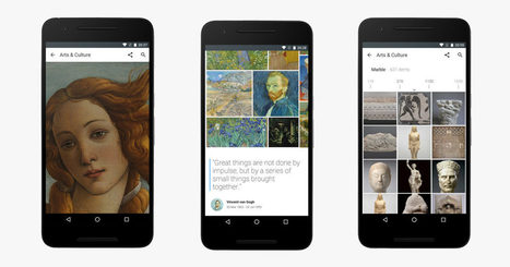Google’s New App Brings Hundreds of Museums to Your Phone | DIGITAL LEARNING | Scoop.it