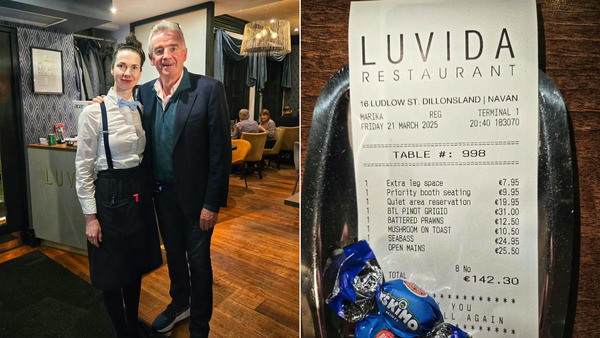 Ce restaurant piège le patron de Ryanair avec une addition pleine de… petits suppléments | Innovating to what's next... | Scoop.it