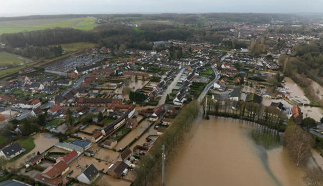 Nouvelles inondations dans le Pas-de-Calais : le changement climatique pointé du doigt