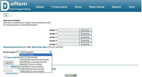 Deftem, redimensiona online varias im&aacute;genes de forma simult&aacute;nea | Recull diari | Scoop.it