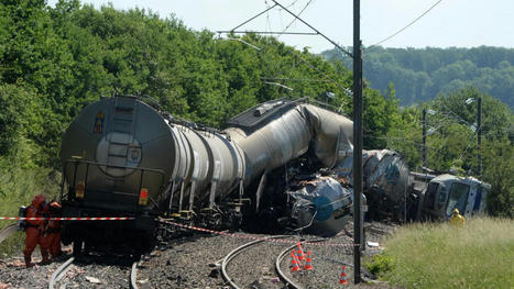 Ardennes : pollution à l’acide phosphorique après une collision entre un convoi exceptionnel et un train / le 16.06.2021 | Pollution accidentelle des eaux par produits chimiques | Scoop.it