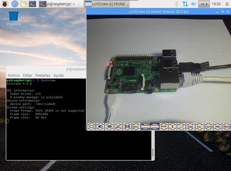 Configura una webcam en Raspberry Pi con LUVCview | tecno4 | Scoop.it
