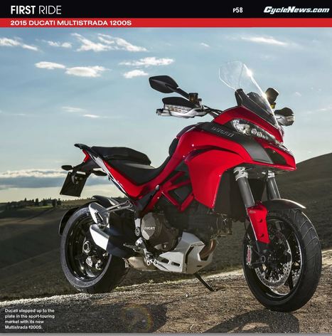 Cycle News: First Ride - 2015 Ducati Multistrada 1200S | Ductalk: What's Up In The World Of Ducati | Scoop.it