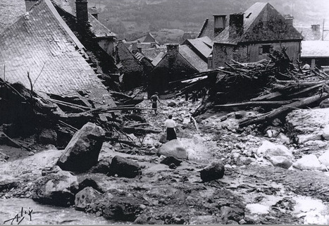 Jadis Ancizan - la crue torrentielle de l'Érabat en août 1953  | Vallées d'Aure & Louron - Pyrénées | Scoop.it