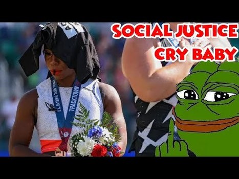 Olympic Activist Throws Tantrum When National Anthem Is Played | anonymous activist | Scoop.it