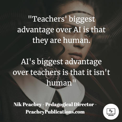 Human Teachers vs AI Teachers – Which is best? | AI up: Artificial Intelligence in Education | Scoop.it