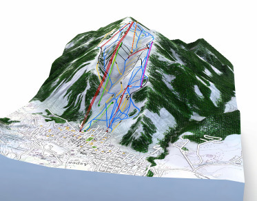 3D ski resort map | Web 3D | Scoop.it